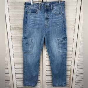 TORRID High Rise Straight Cargo Jean "Tarnation"-10S